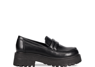 Μαύρο chunky loafer - MIGATO - 
