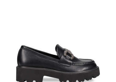 Μαύρο chunky loafer - MIGATO - 