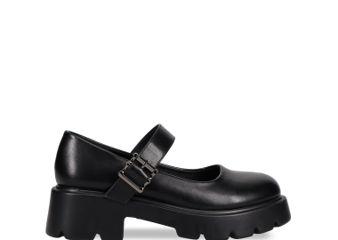 Μαύρο chunky Mary-jane - MIGATO - 