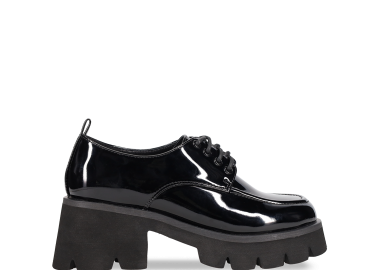 Μαύρο chunky Oxford λουστρίνι - MIGATO - 