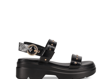 Μαύρο chunky σανδάλι - MIGATO - 