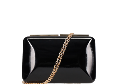 Μαύρο clutch τσαντάκι - MIGATO - 