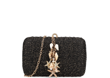 Μαύρο clutch τσαντάκι - MIGATO - 