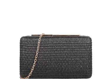 Μαύρο clutch τσαντάκι - MIGATO - 