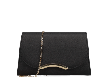 Μαύρο clutch τσαντάκι - MIGATO - 