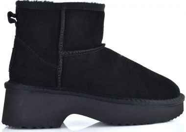 Μαύρο δερμάτινο Australian Boot Kelara 51302 - Kelara - 