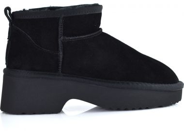 Μαυρο δερμάτινο Australian Boot Kelara 51304 - Kelara - 