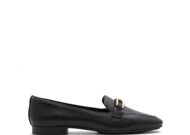 Μαύρο δερμάτινο loafer CADODER - ALDO - 