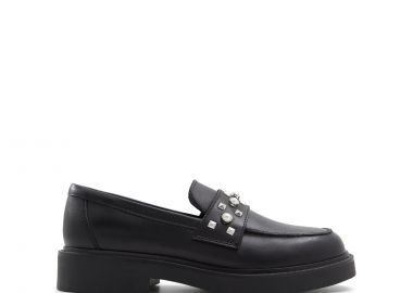 Μαύρο δερμάτινο loafer VERIMA - ALDO - 