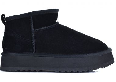 Μαυρο δίπατο δερμάτινο Australian Boot Kelara 41209 - Kelara - 