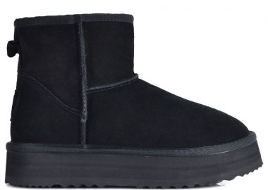 Μαυρο δίπατο δερμάτινο Australian Boot Kelara 41210 - Kelara - 