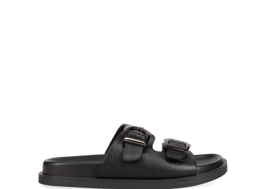 Μαύρο footbed σανδάλι - MIGATO - 