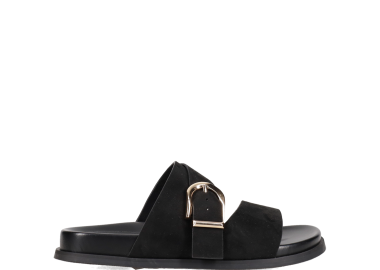 Μαύρο footbed σανδάλι - MIGATO - 