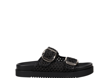 Μαύρο footbed σανδάλι - MIGATO - 