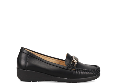 Μαύρο loafer - S B COMFORT - 