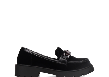 Μαύρο loafer - CAMILLE - 