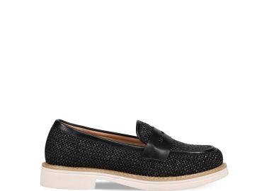 Μαύρο loafer - CAMILLE - 