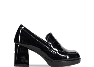 Μαύρο loafer λουστρίνι - MIGATO - 