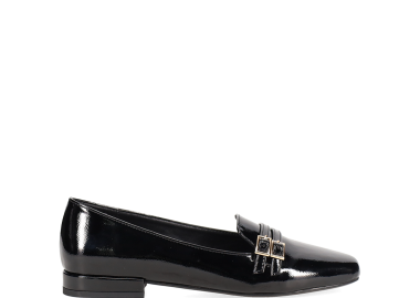 Μαύρο loafer λουστρίνι - MIGATO - 