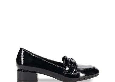 Μαύρο loafer λουστρίνι - WALK2 - 