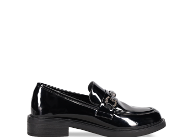 Μαύρο loafer λουστρίνι - MIGATO - 