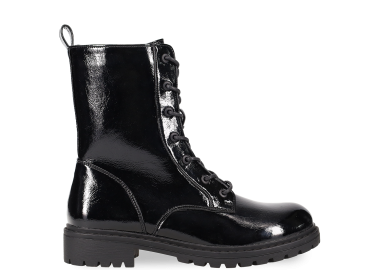 Μαύρο λουστρινένιο αρβυλάκι - MIGATO - 