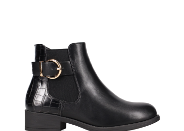 Μαύρο μποτάκι - LA PIERCE - 