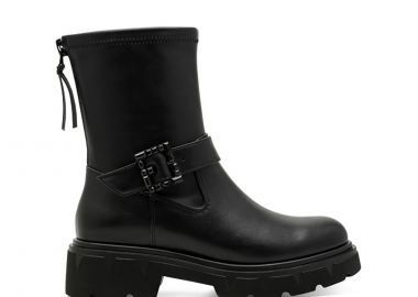 Μαύρο μποτάκι - MARCO TOZZI - 