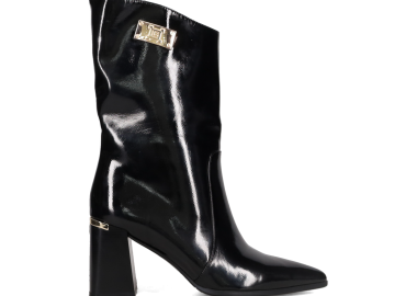 Μαύρο μποτάκι λουστρίνι - LAURA BIAGIOTTI - 