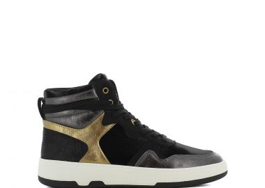 Μαύρο μποτάκι sneaker - SJ - 