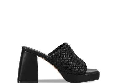 Μαύρο mule πέδιλο - MIGATO - 