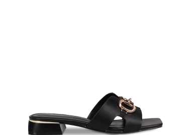 Μαύρο mule σανδάλι - MIGATO - 