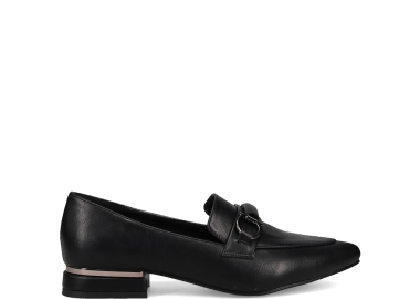 Μαύρο μυτερό loafer - MIGATO - 