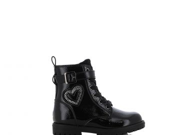 Μαύρο παιδικό λουστρίνι αρβυλάκι - SJ - 