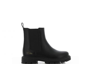 Μαύρο παιδικό μποτάκι - SJ - 