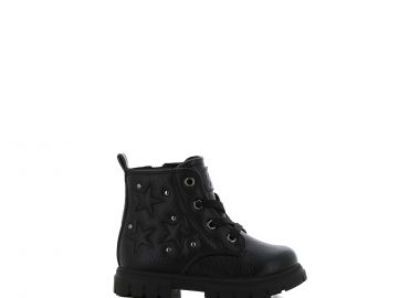 Μαύρο παιδικό μποτάκι - SJ - 