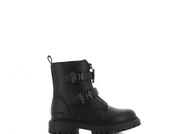 Μαύρο παιδικό μποτάκι - SJ - 