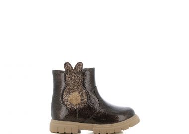 Μαύρο παιδικό μποτάκι - SJ - 