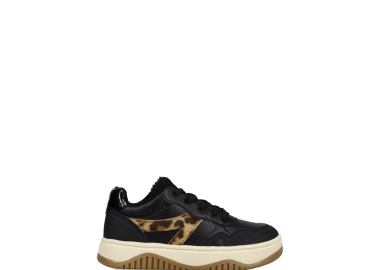 Μαύρο παιδικό sneaker - SJ - 