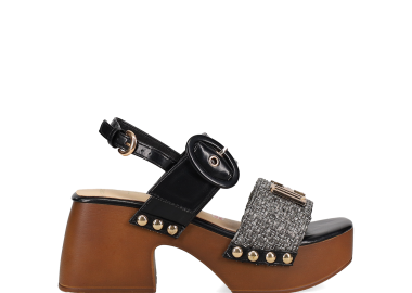 Μαύρο πέδιλο - LOVE TO LOVE by GAI MATTIOLO - 