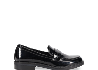 Μαύρο penny loafer λουστρίνι - MIGATO - 