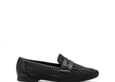 Μαύρο πλεκτό loafer - MARCO TOZZI - 