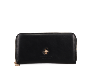 Μαύρο πορτοφόλι - BEVERLY HILLS POLO CLUB - 