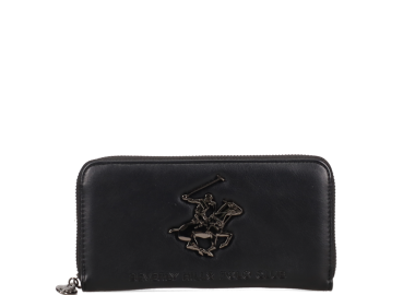 Μαύρο πορτοφόλι - BEVERLY HILLS POLO CLUB - 