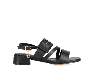 Μαύρο σανδάλι - LAURA BIAGIOTTI - 