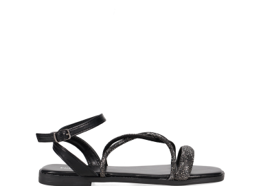 Μαύρο σανδάλι - MIGATO - 