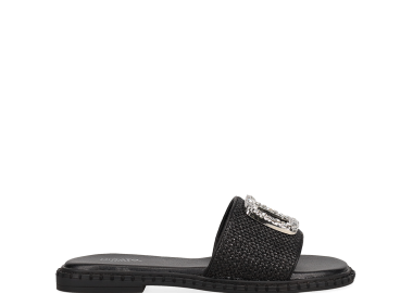 Μαύρο σανδάλι - MIGATO - 