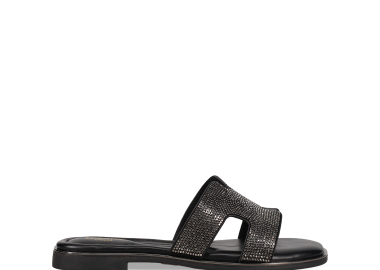 Μαύρο σανδάλι - MIGATO - 