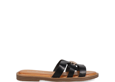 Μαύρο σανδάλι - MIGATO - 