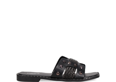 Μαύρο σανδάλι - MIGATO - 